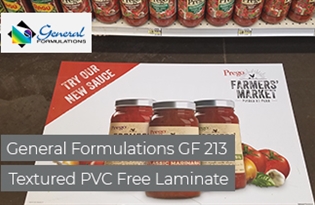 Product Focus: General Formulations GF 213 Textured PVC Free Laminate